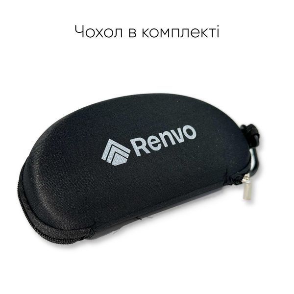Очки для плавания Renvo Anda Pro Уни Anti-fog Черный OSFM (2SG510-01) 2SG510-01 фото