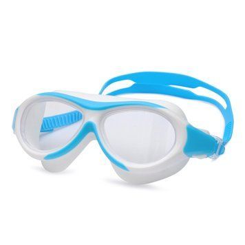 Детская маска для плавания Renvo Karu JR Anti-fog Белый Голубой OSFM (1SM100-0603) 1SM100-0603 фото