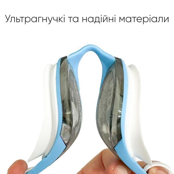 Окуляри для плавання Renvo Cetina Уні Anti-fog Білий OSFM (2SG600-0304) 2SG600-0304 фото