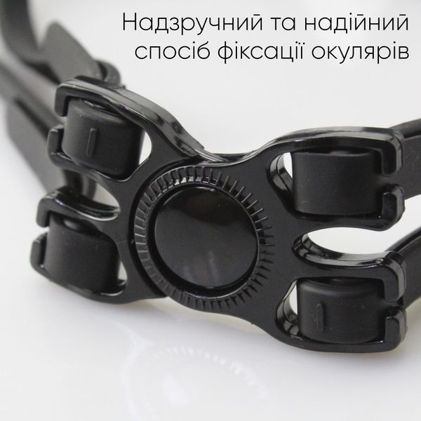 Очки для плавания Renvo Parma Уни Anti-fog Черный Разноцветный OSFM (2SG500-0109) 2SG500-0109 фото