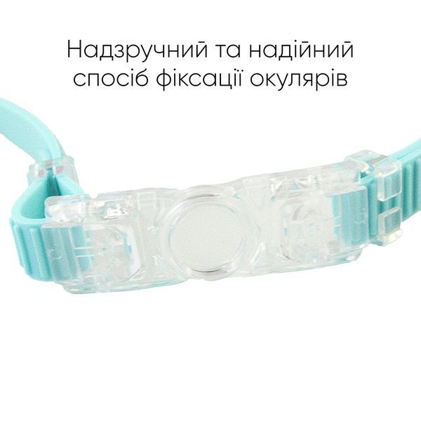 Окуляри для плавання Renvo Javari Уні Anti-fog Блакитний OSFM (2SG300-10) 2SG300-10 фото