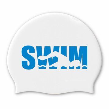 Взрослая Шапочка для плавания Renvo Selva Swim Уни Белый Синий OSFM (2SC500-0304) 2SC500-0304 фото
