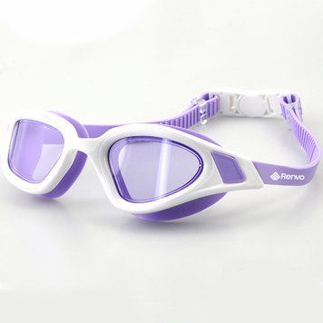 Очки для плавания Renvo Javari Уни Anti-fog Фиолетовый, Белый OSFM (2SG300-09) 2SG300-09 фото