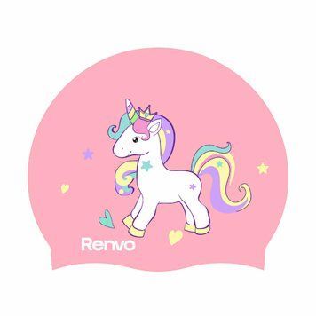 Дитяча Шапочка для плавання Renvo Kuttara Unicorn JR Рожевий OSFM (1SC200-1203) 1SC200-1203 фото