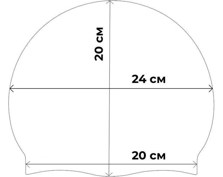 Доросла Шапочка для плавання Renvo Selva Уні Білий Рожевий OSFM (2SC500-0305) 2SC500-0305 фото