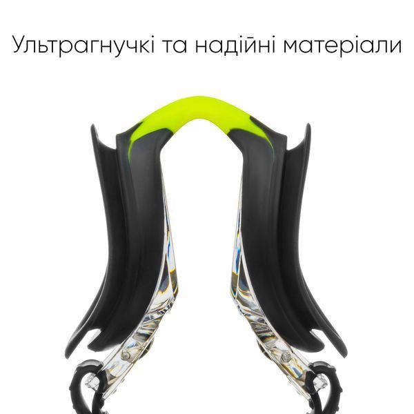 Детские очки для плавания Renvo Ailao JR Anti-fog Салатовый Черный OSFM (1SG200-0114) 1SG200-0114 фото