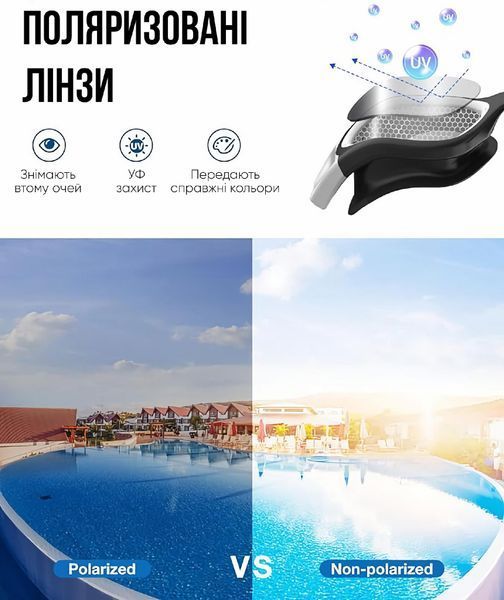 Детские очки для плавания Renvo Ertan JR Anti-fog Черный OSFM (1SG120-01) 1SG120-01 фото