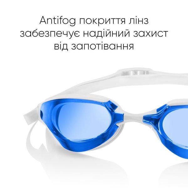 Очки для плавания Renvo Barkol Уни Anti-fog Белый OSFM (2SG620-0306) 2SG620-0306 фото