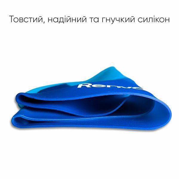 Доросла шапочка для плавання Renvo Amboni Синій Уні OSFM (2SC200-0410) 2SC200-0410 фото