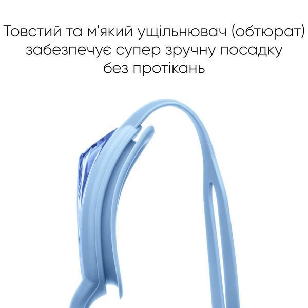 Окуляри для плавання Renvo Jinsuo Уні Anti-fog Блакитний OSFM (2SG140-064) 2SG140-064 фото