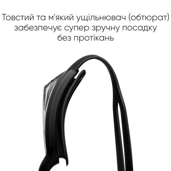 Очки для плавания Renvo Jinsuo Уни Anti-fog Черный OSFM (2SG140-01) 2SG140-01 фото