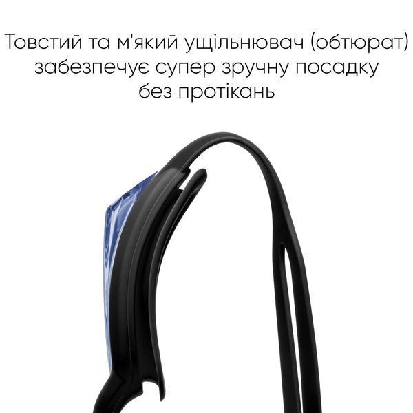 Окуляри для плавання Renvo Jinsuo Уні Anti-fog Чорний OSFM (2SG140-012) 2SG140-012 фото