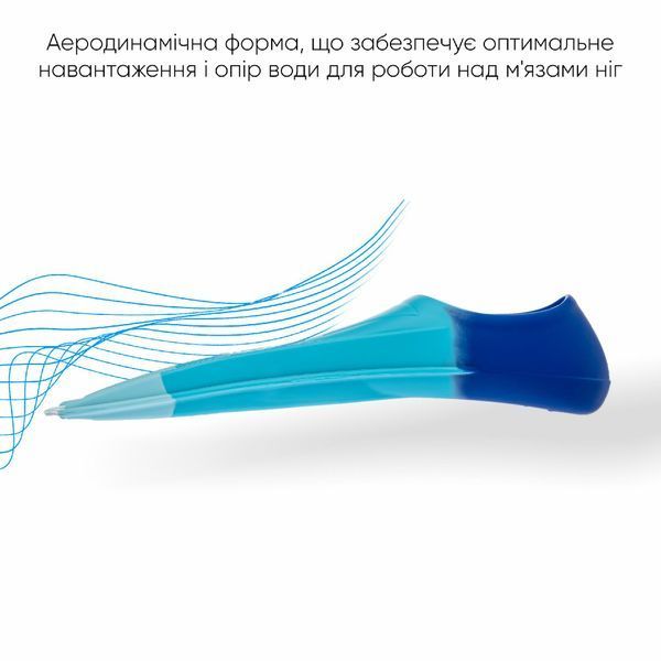 Короткие ласты для тренировки в бассейне Renvo Frio с закрытой пяткой Разноцветный 24-26 (SF100-06 24-26) SF100-06 24-26 фото