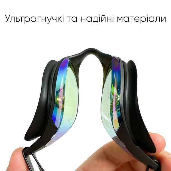 Очки для плавания Renvo Alat Pro Уни Anti-fog Черный OSFM (2SG610-0106) 2SG610-0106 фото