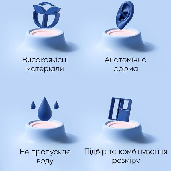 Бервуха (Беруші) Renvo Light Pro Чорний Уні (2SCL140-01) 2SCL140-01 фото