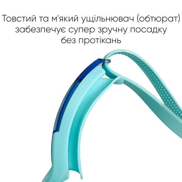 Очки для плавания Renvo Anda Pro Уни Anti-fog Голубой OSFM (2SG510-10) 2SG510-10 фото